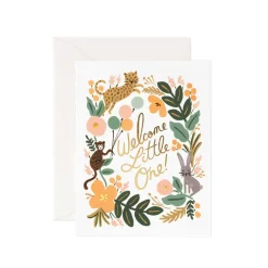 Menagerie Baby Greeting Card