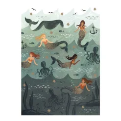 Mermaid Wrapping Sheet