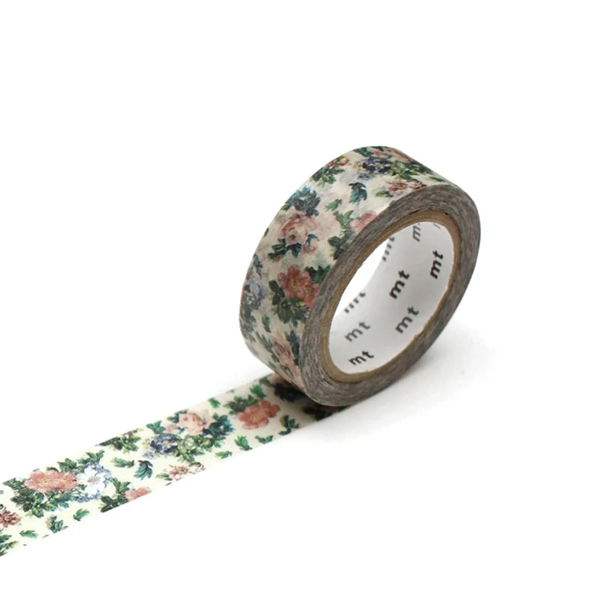 Mini Flower Botanical Art Washi Tape Single Roll