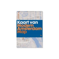 Modern Amsterdam Map