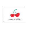 Mon Cherry Greeting Card