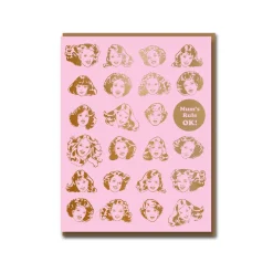 Mums Rule OK Greeting Card