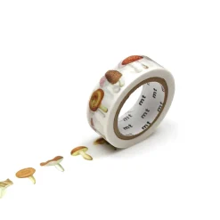 Mushroom Washi Tape Single Roll