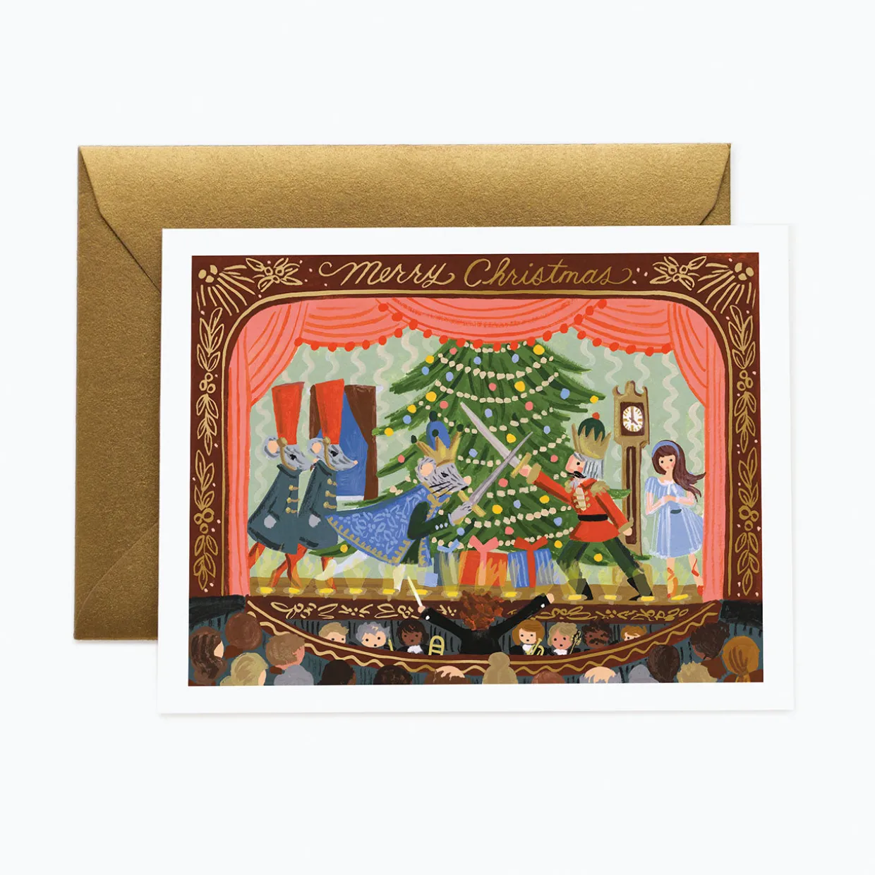 Nutcracker Stage Greeting Card