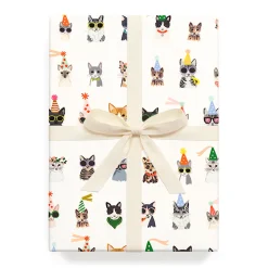 Party Cats Wrapping Sheet