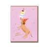 Party Dogs Greeting Card