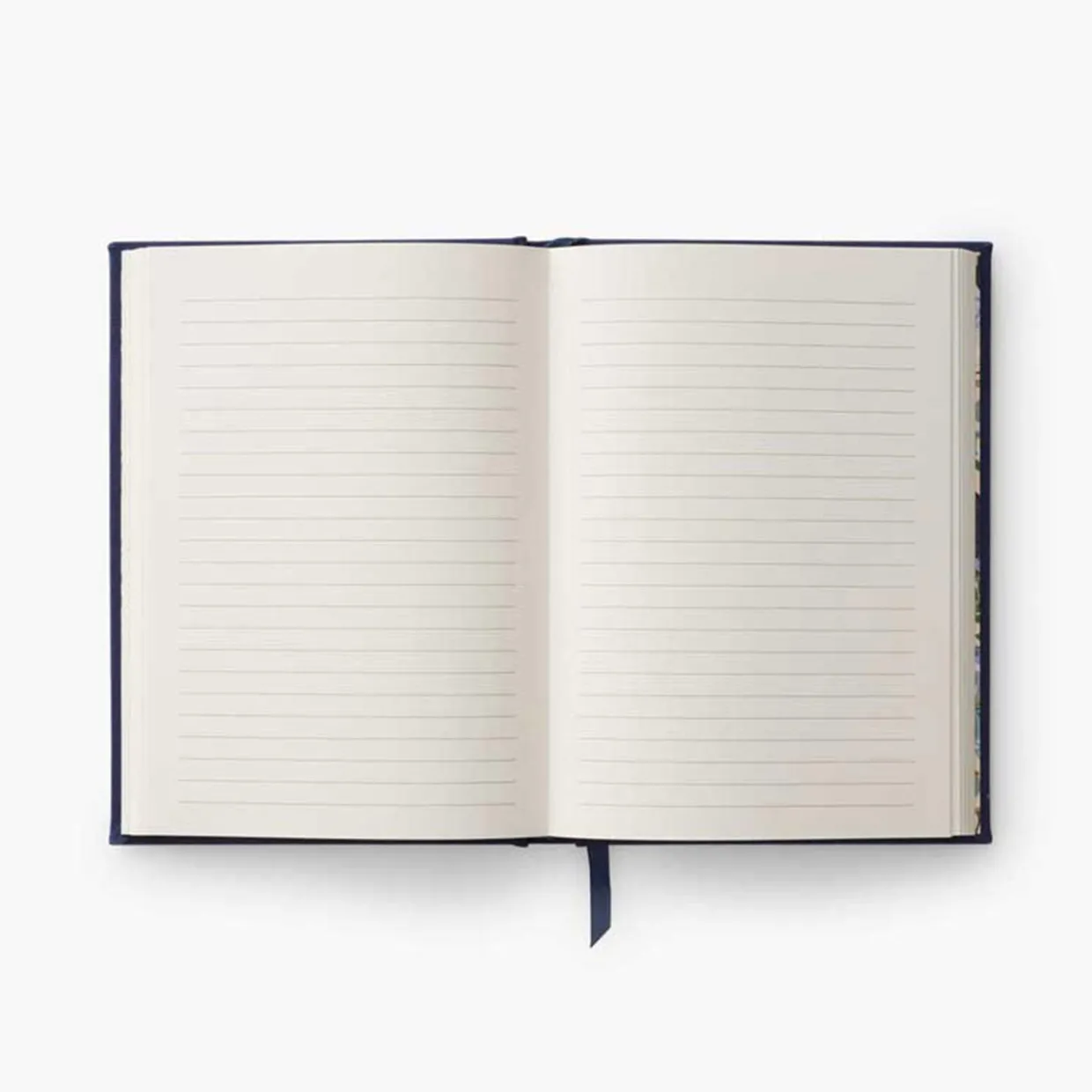 Peacock Embroidered Fabric Journal