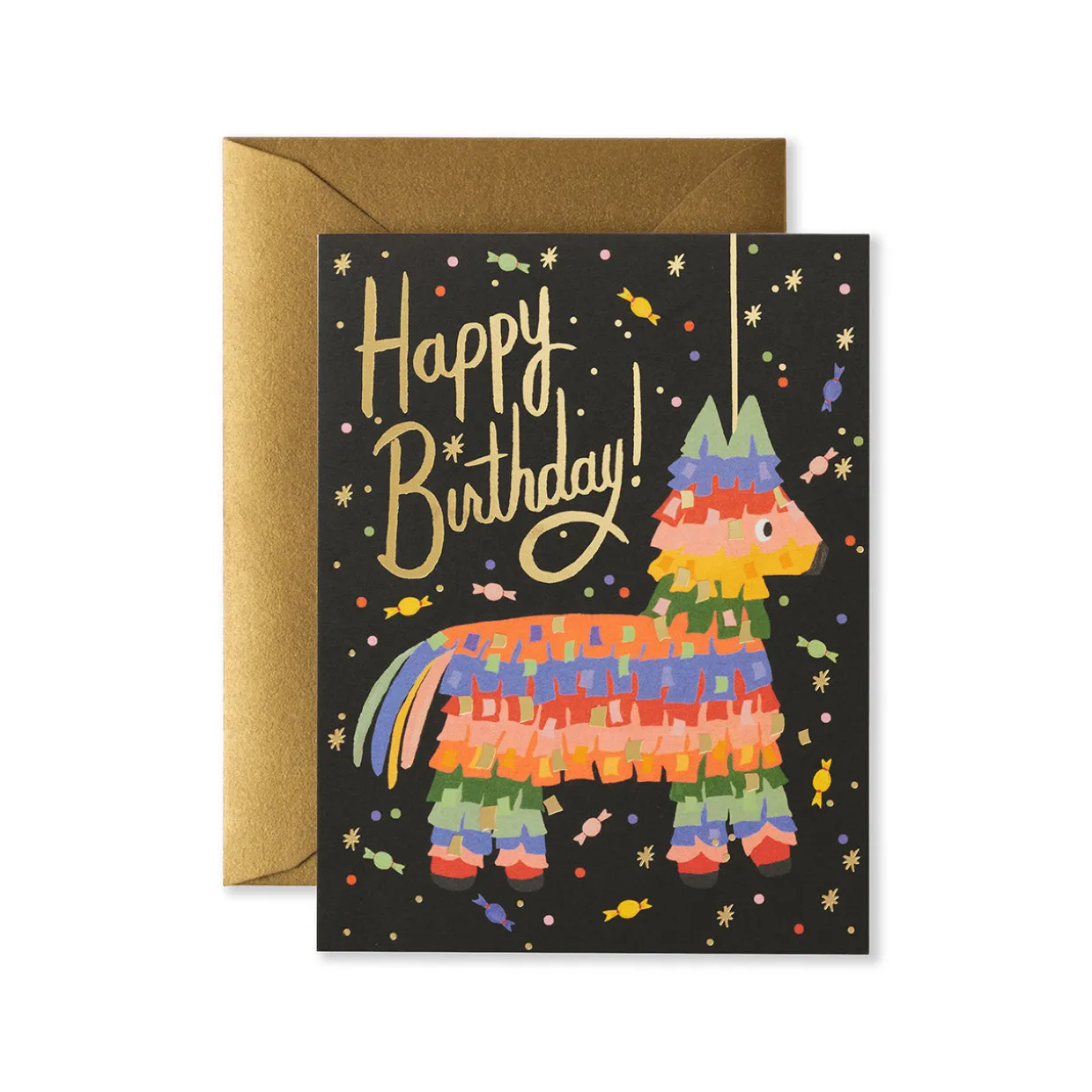 Pinata Birthday Greeting Card