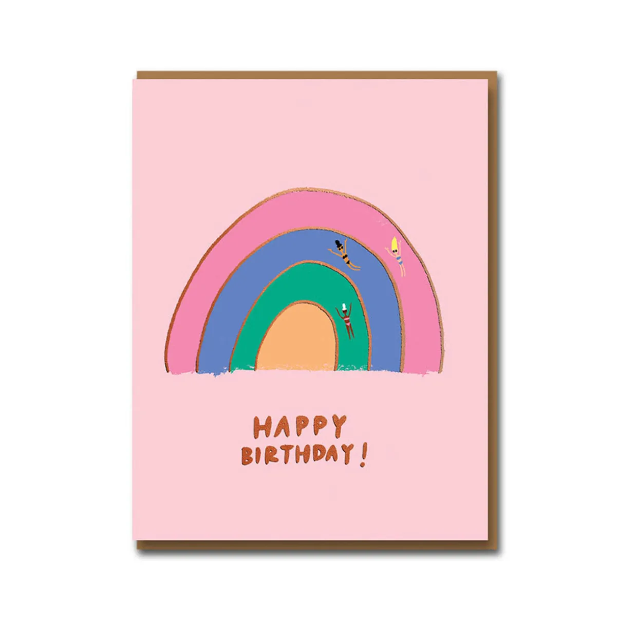 Rainbow Pals Greeting Card