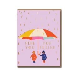 Raindrops Greeting Card