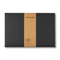 Recycled Leather Envelope Folder A4
