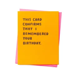 Remembered Your Birthday