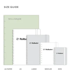 Rollbahn Large Spiral Notebook