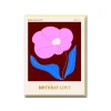 Rose Mallow Birthday Love Greeting Card