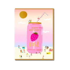 Rose On The Beach Greeting Card