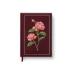 Roses Embroidered Fabric Journal