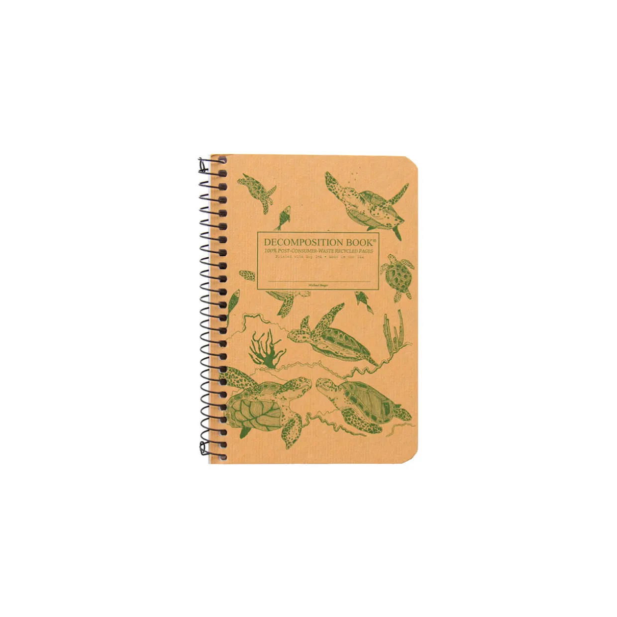 Sea Turtles Pocket Spiral Notebook