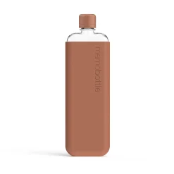 Slim Drink Bottle with Terracotta Sleeve Bundle