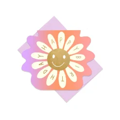 Smile Birthday Die-Cut Greeting Card