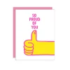 So Proud Greeting Card