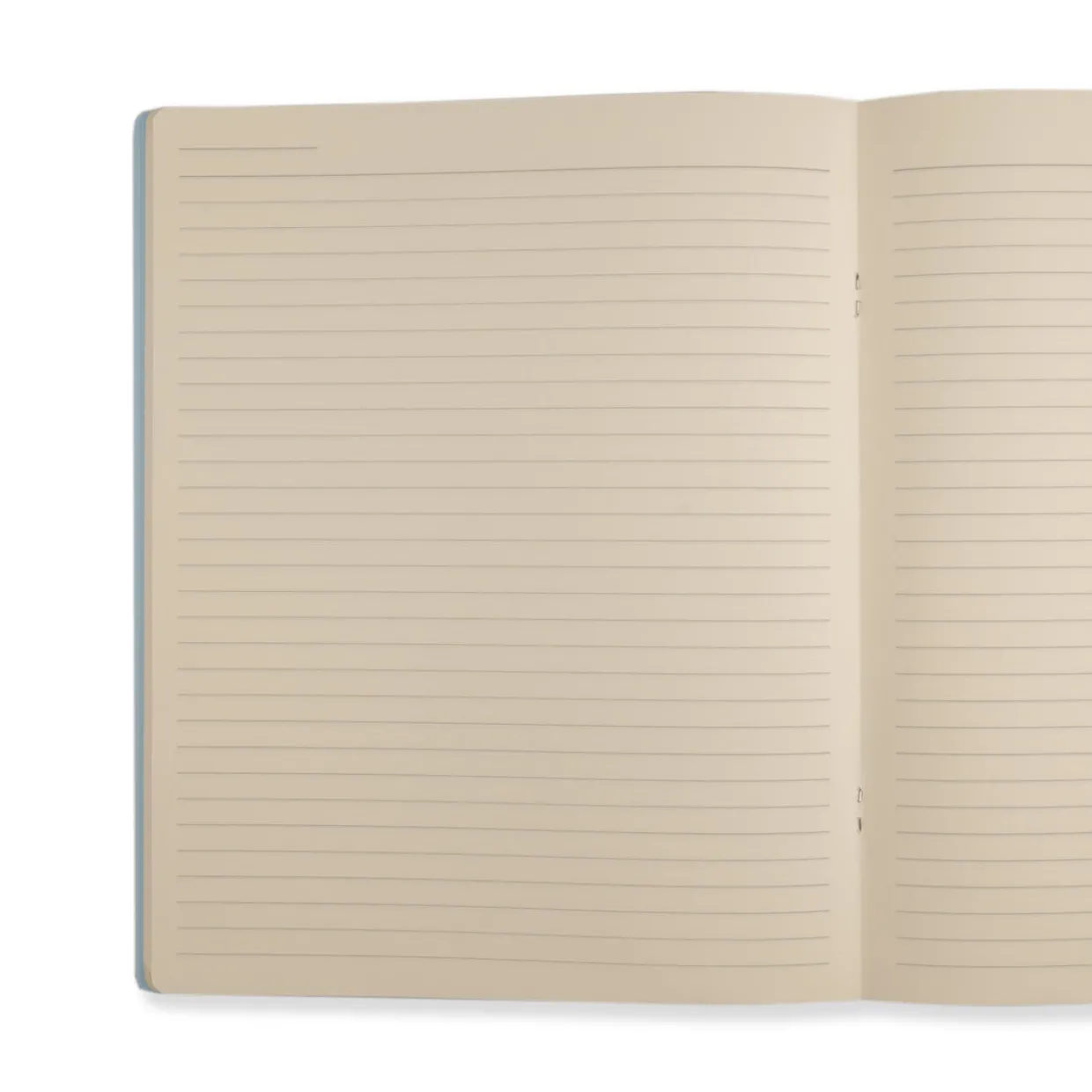 Soft Touch Notebooks Set of 2 Ruled A4 Cropped Mint and Blue