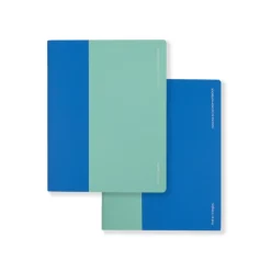 Soft Touch Notebooks Set of 2 Ruled A5 Cropped
