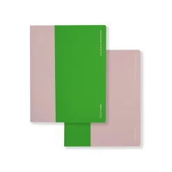 Soft Touch Notebooks Set of 2 Ruled A5 Cropped