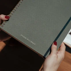 Spiral Bound Notebook Plain B5