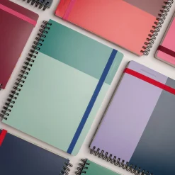 Spiral Bright Notebook A5 Plain