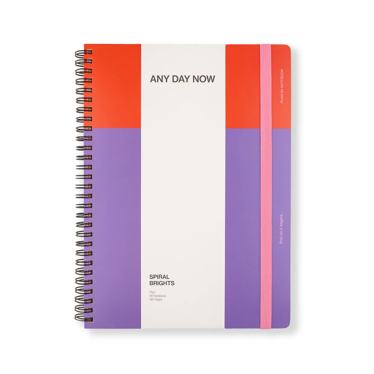 Spiral Bright Notebook B5 Plain