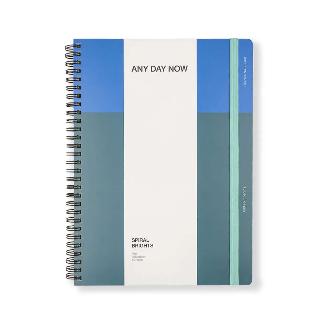 Spiral Bright Notebook B5 Plain