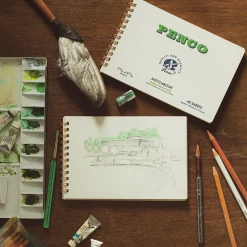 Spiral Sketch Book B6