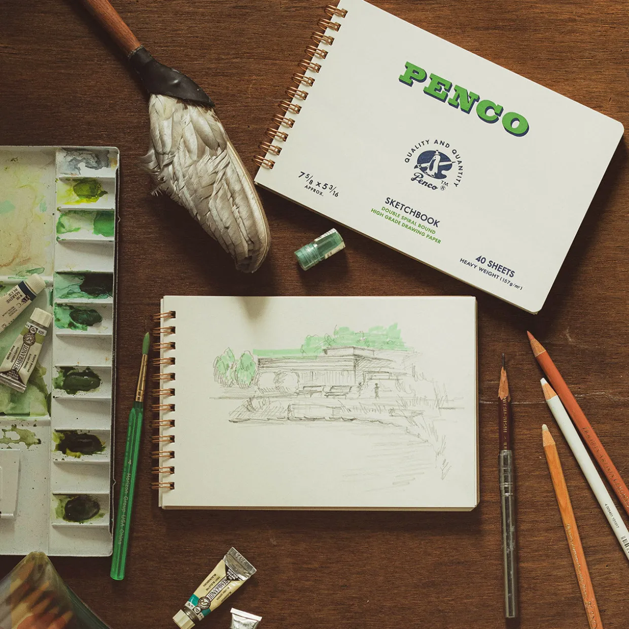 Spiral Sketch Book B6