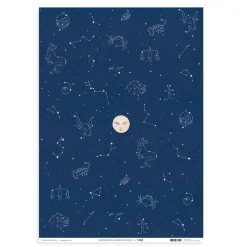 Starry Night Wrapping Paper