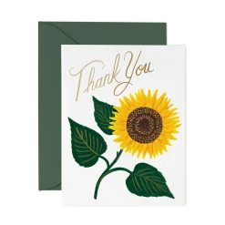 Sunflower Thank You Greeting Card