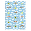 Suns and Clouds Wrapping Sheet