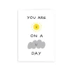 Sunshine on a Cloudy Day Greeting Card