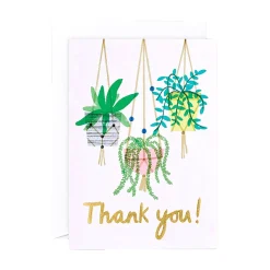 Thank You Macrame Greeting Card
