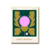 Thistle Happy Birthday Greeting Card