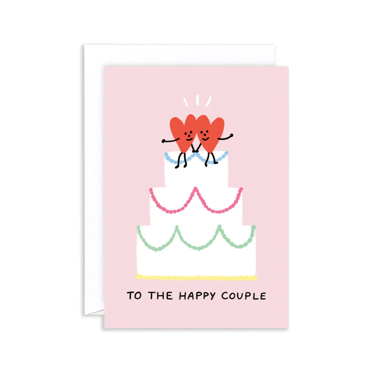 To the Happy Couple Greeting Card
