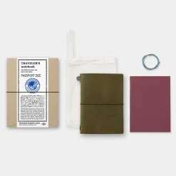 Traveler's Notebook Leather Cover Starter Set