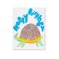 Turtle Birthday Greeting Card