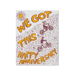 We Got This Anniversary Greeting Card