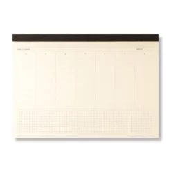 Weekly Desk Pad A4