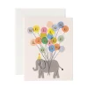 Welcome Elephant Greeting Card