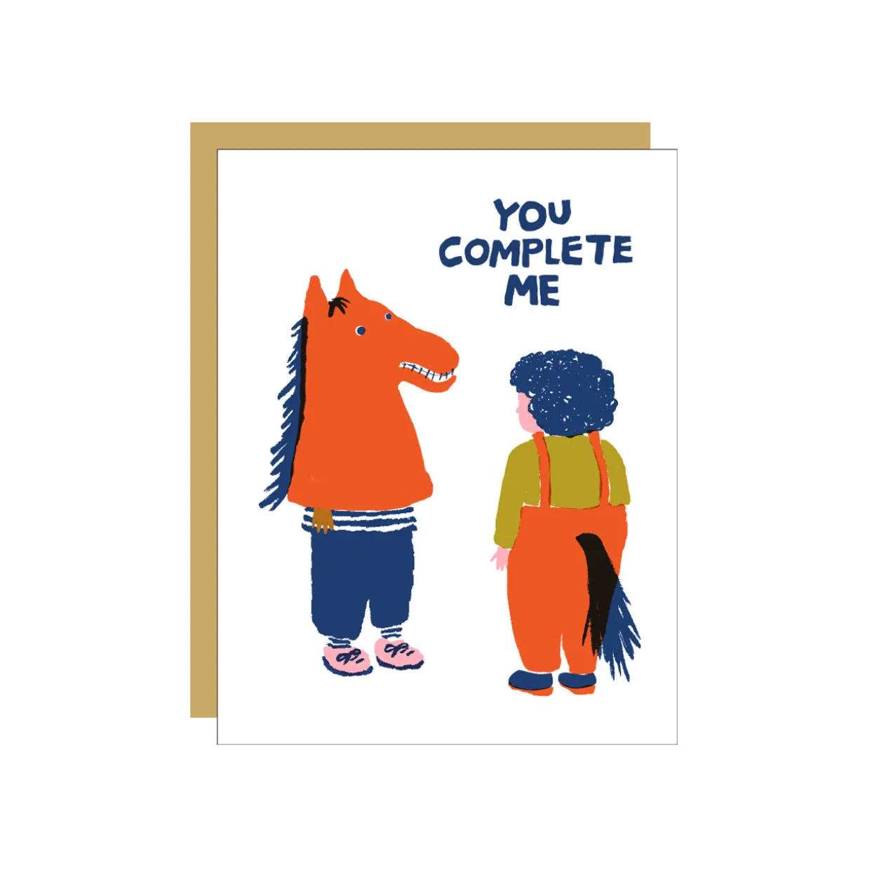 You Complete Me Greeting Card