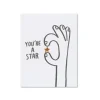 You're A Star Greeting Card